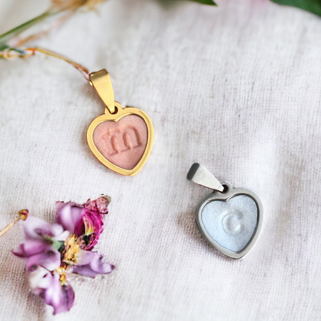 Jenny- Heart Medal Necklace